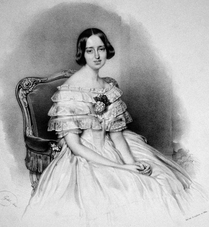 Marie-Béatrice de Modène - vers 1846